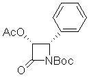  (3R,4S)-1-t-butoxycarbonyl-3-acetoxy -4-phenyl-2-azetidinone