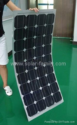 80W/18V Thin Film Mono-crystalline Flexible Solar Panel