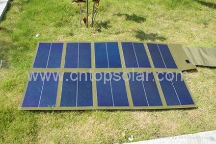 60W/15V Thin Film Amorphous Foldable Solar Panel 5
