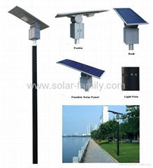 30W Amorphous Flexible Solar LED Landscape/Spot/Garden/Yard Light