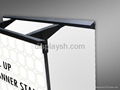 outdoor double printing roll up stand 3