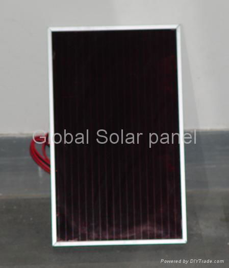 10Wp Amorphous thin film solar panels