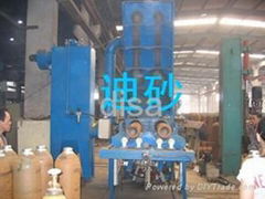 cylinder internal shot blasting machine