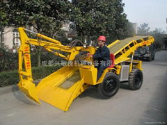 hydraulic pressure load mine machine