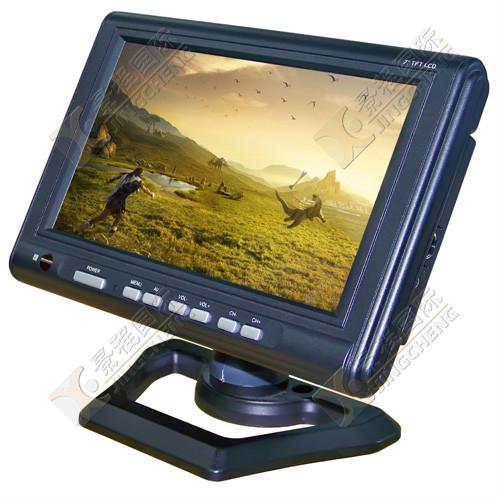 7 inch tft-lcd monitor with 3 AV in