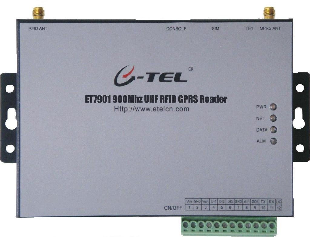 ET7901 900Mhz UHF RFID GPRS Reader