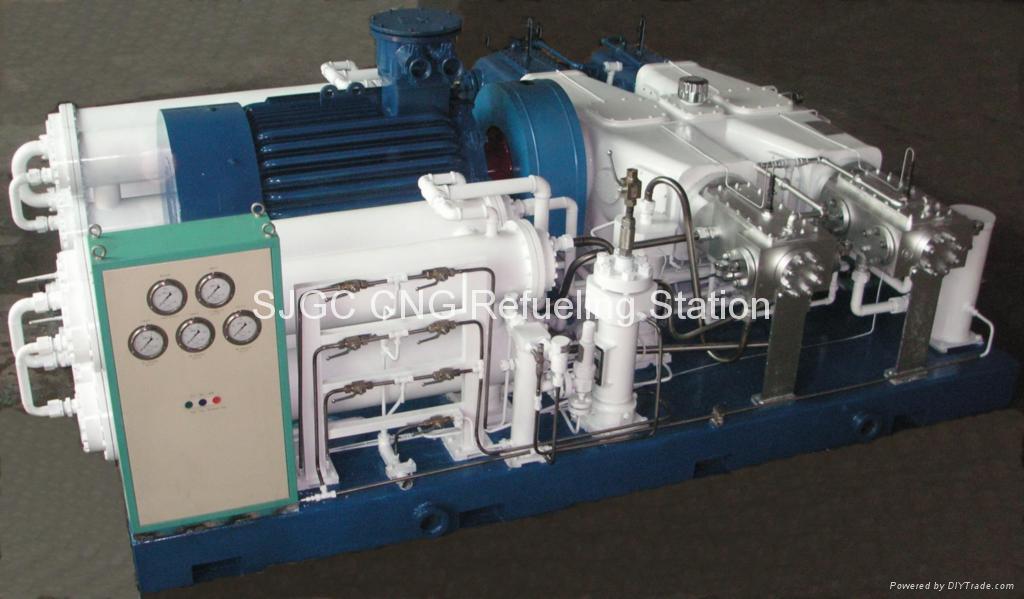 Water Cooling Compressor For CNG Mother Refueling Station