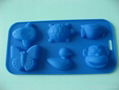 silicone ice cub tray/chocolate maker 3