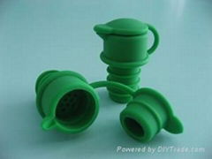 silicone bottle stopper/plug