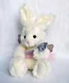 Plush white bunny