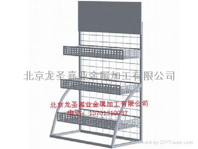 供應食品飲料展架，電器電池展示架，貨架，展櫃 4