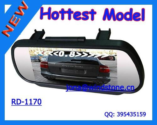 Car Rearview Mirror GPS Navigation System, Car mirror gps 2