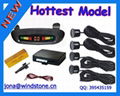 Sun Shield LED Parking Sensor, Car LED Display Parking Sensor    1