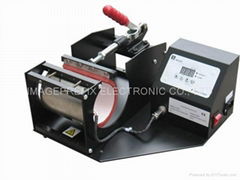 Horizontal mug heat press machine