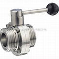 SMS Threaded Butterfly Valve