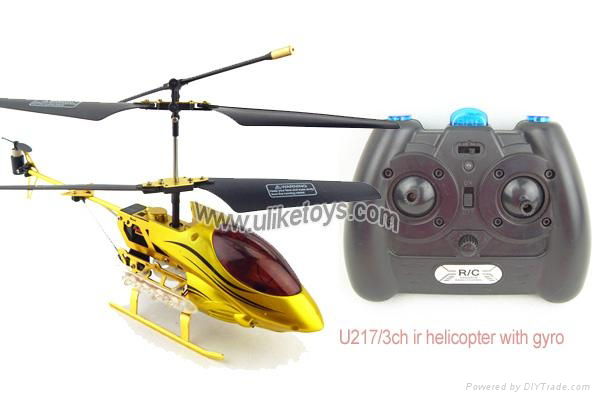 3ch mini RC helicopter with gyro