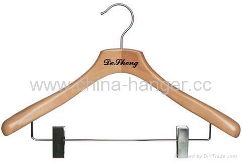 Apparel hanger－wooden hanger --clothes hangers 4