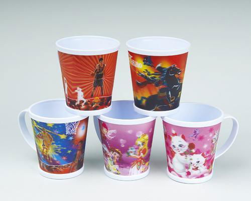 3D lenticular cup 3