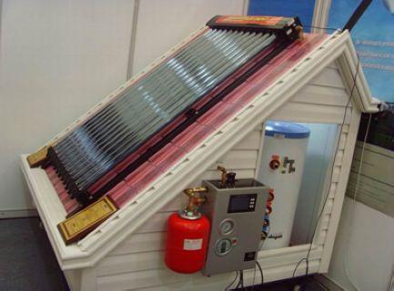 separated pressurized solar water heater