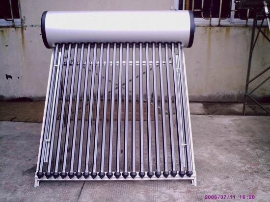 compact pressurized solar water heater 2