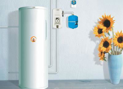split pressure solar water heater (heat pipe solar collector)