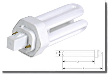 Fluorescent Tube 4pin 2