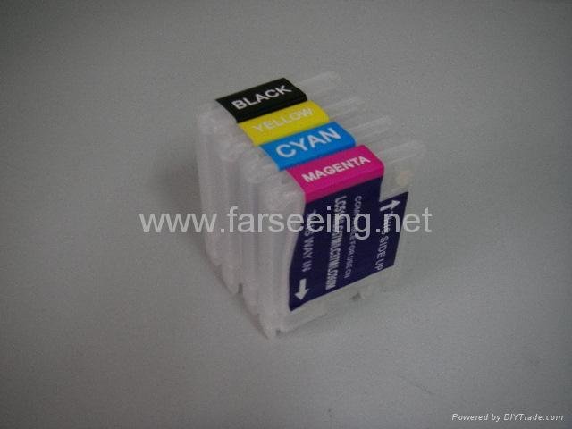Refillable ink cartridge for BROTHER printer 2