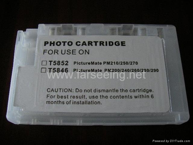 T5846 REFILLABLE INKCARTRIDGE WITH ARC 2