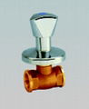 Brass stop valve ssf-40110