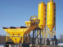 HZS50 concrete batching plant