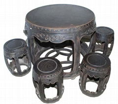 Chinese antiques furniture round table