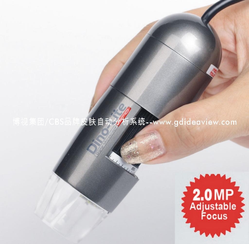 Hair detector 10X50X200X adjustable focus hair detection system