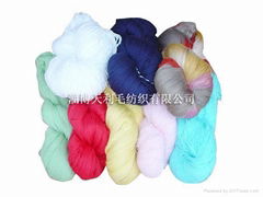 dyed yarn