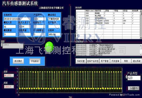 汽車凸輪軸傳感器測試系統 2