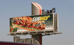 Outdoor Trivision Billboard