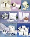 Wedding Accessories(Ring Pillow,Flower Basket,Garter)  1