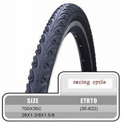 compound bicycle tyre