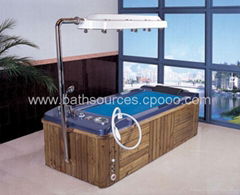 Vichy shower vichy spa hydraulic Massage Bed 