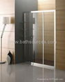 Never explode of plexiglass door acrylic shower panel shower Enclosure 3