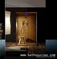 Wooden Steam shower Room shower cabin shower cubicle house 1