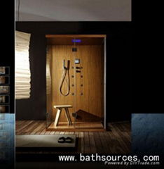 Wooden Steam shower Room shower cabin shower cubicle house