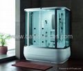 Wooden Steam shower Room shower cabin shower cubicle house 3