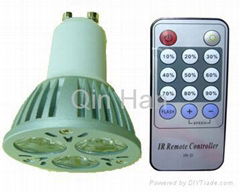 dimmable LED spotlight GU10 3W