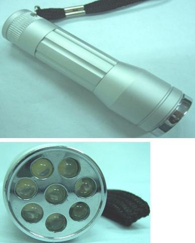 8 LED flashlight 2