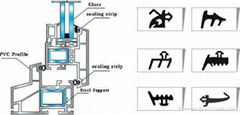 Seal Strip For Plastic-Steel Window