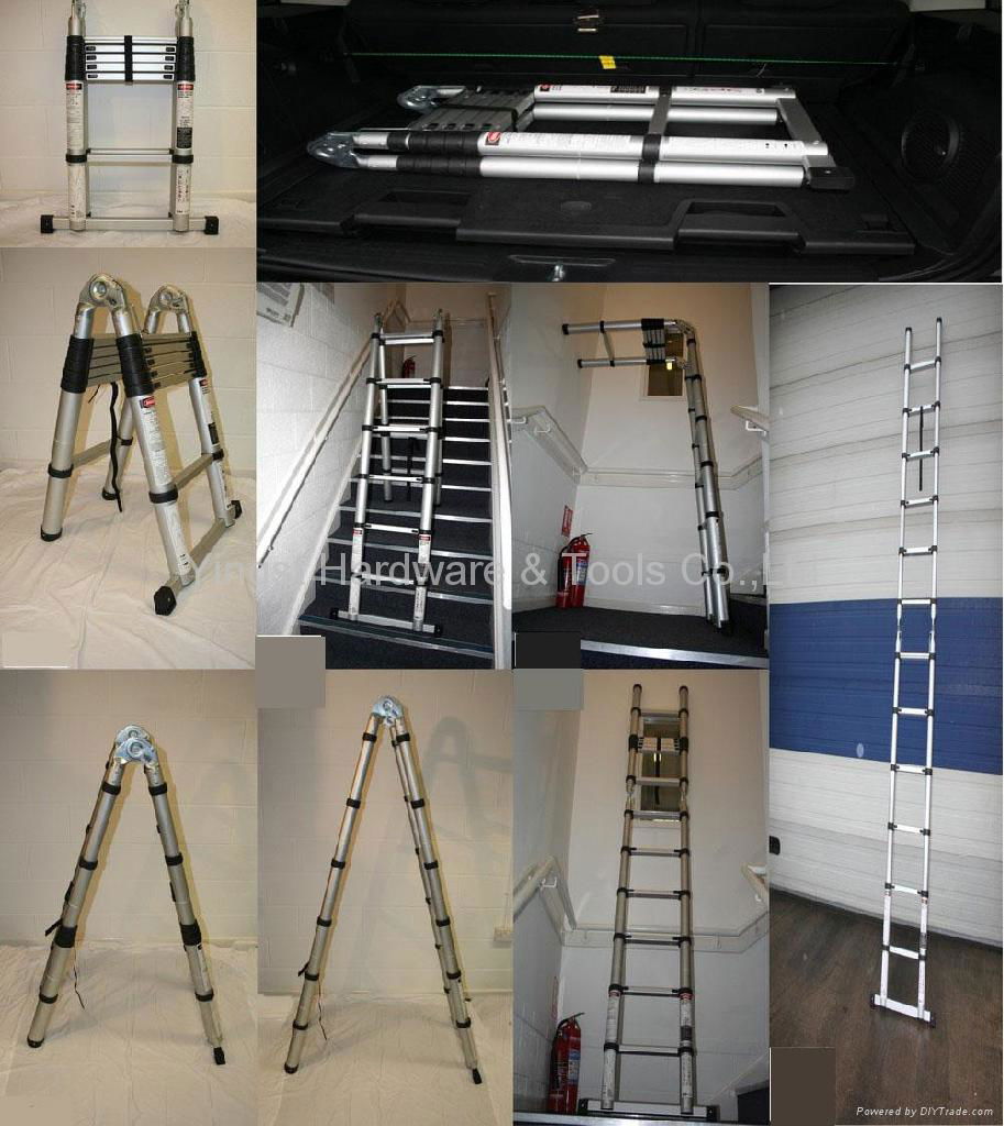 Telescopic 4 in 1 Multifunction Ladder 
