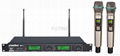 UHF,PLL 2*32 CHANNELS TRUE DIVERSITY WIRELESS MICROPHONE 1