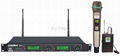 UHF,PLL 2*32 CHANNELS TRUE DIVERSITY WIRELESS MICROPHONE 2