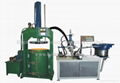 Semiautomatic silicone cartridge filling