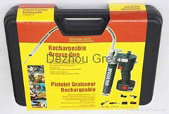 Battery grease gun